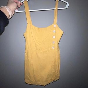 Yellow Romper